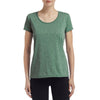 Gildan Women's Heather Sport Dark Green Performance Core T-Shirt
