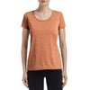 Gildan Women's Heather Sport Orange Performance Core T-Shirt