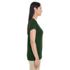 Gildan Women's Sport Dark Green Performance Core T-Shirt