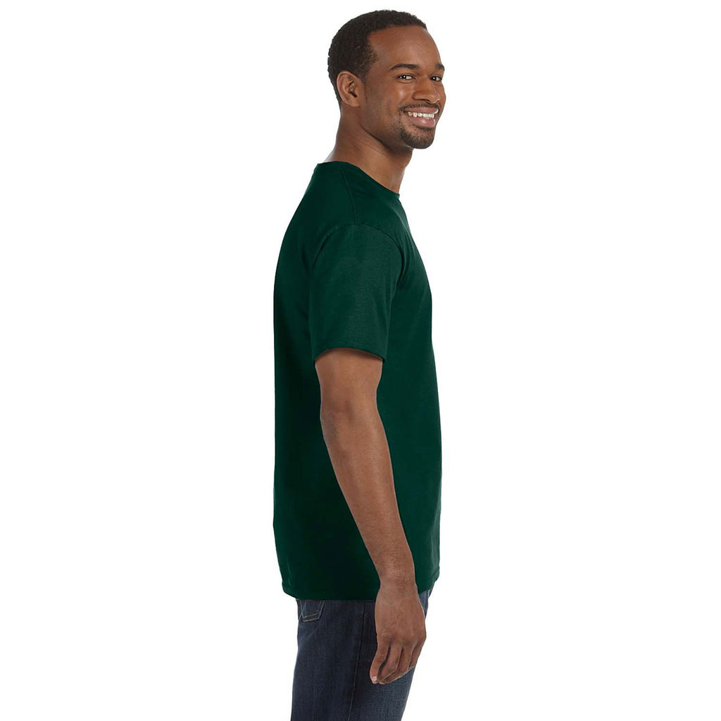 Gildan Men's Forest Green 5.3 oz. T-Shirt