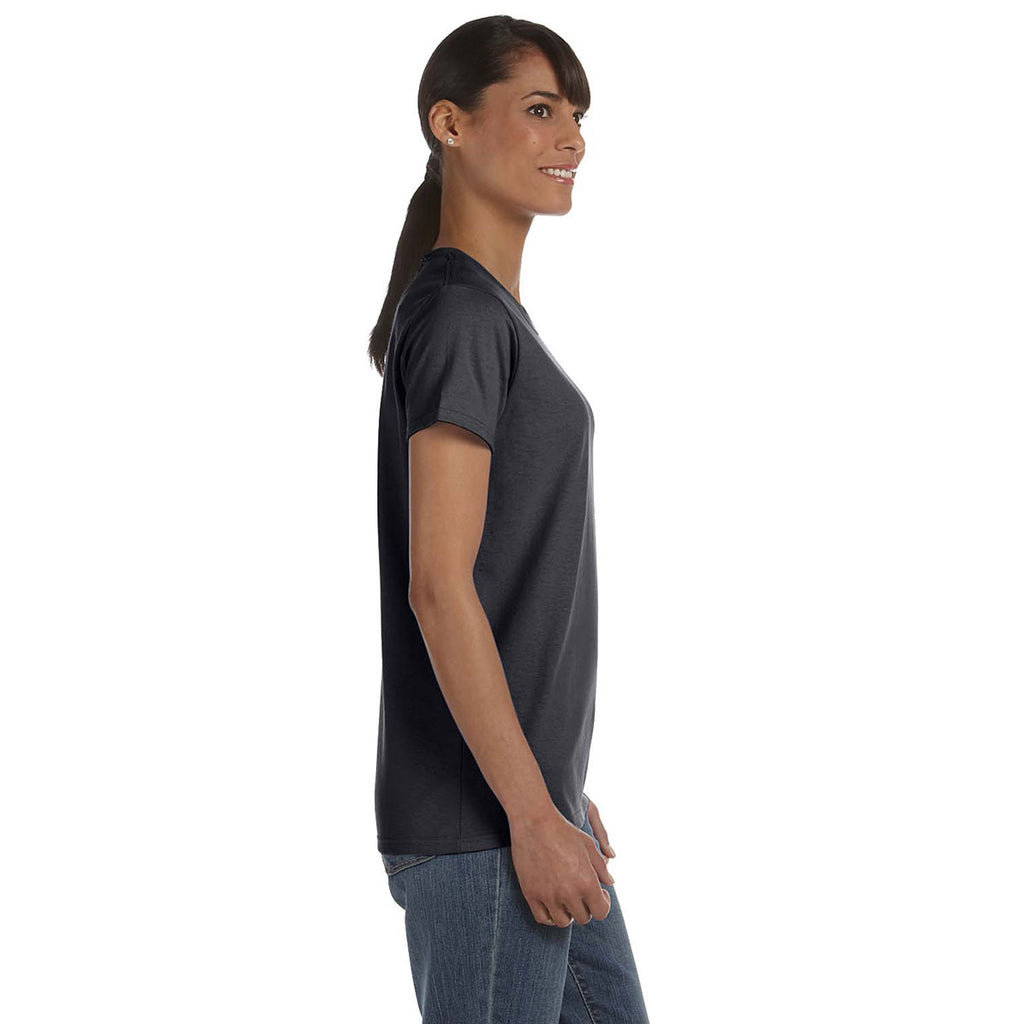 Gildan Women's Charcoal 5.3 oz. T-Shirt