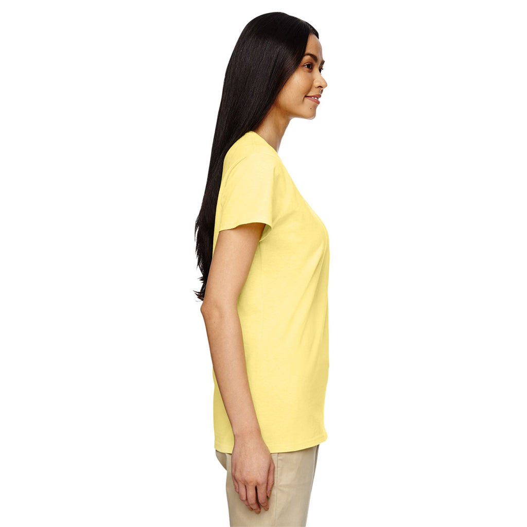 Gildan Women's Cornsilk 5.3 oz. T-Shirt