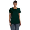 Gildan Women's Forest Green 5.3 oz. T-Shirt