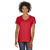 Gildan Women's Red 5.3 oz. V-Neck T-Shirt