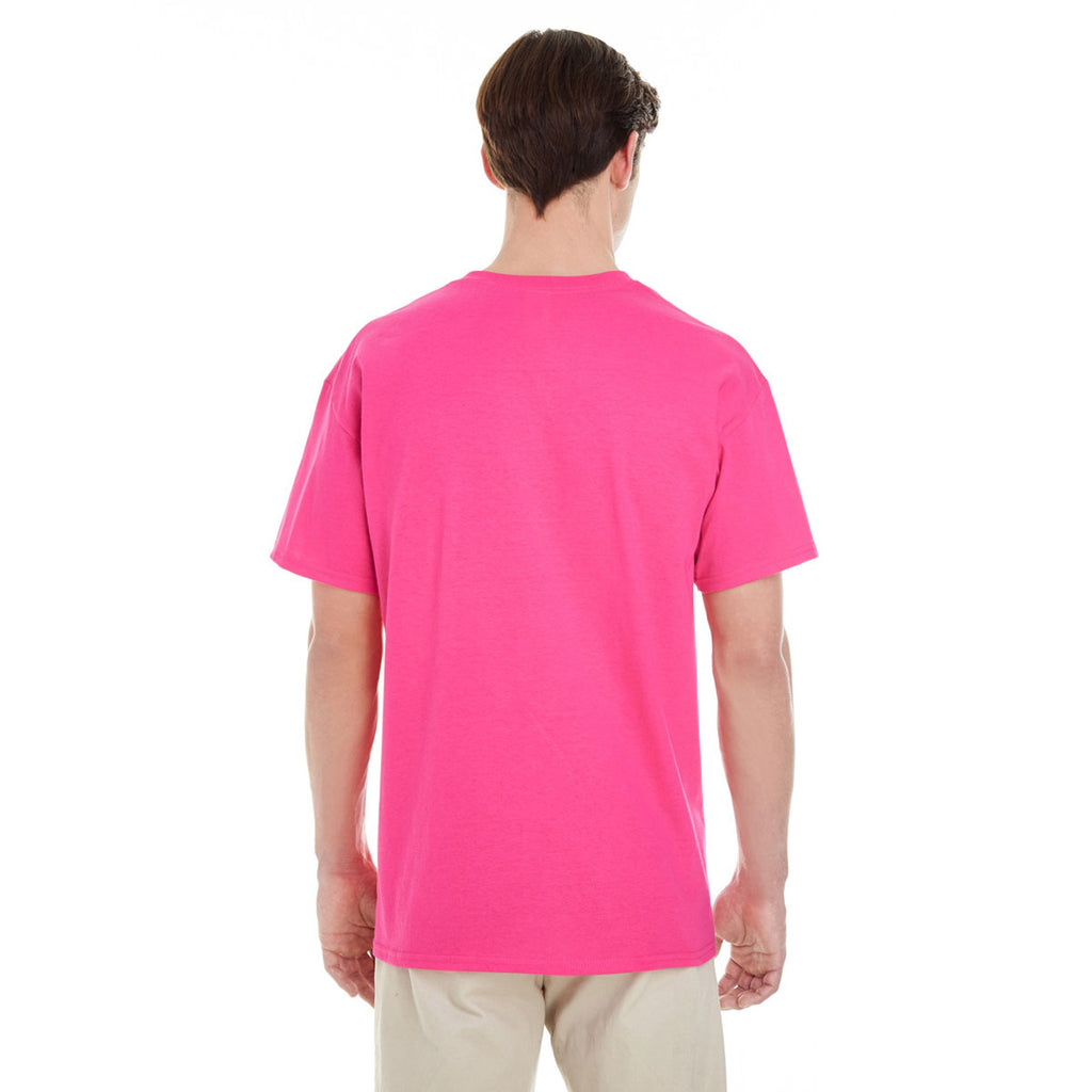 Gildan Men's Heliconia Heavy Cotton 5.3 oz. Pocket T-Shirt