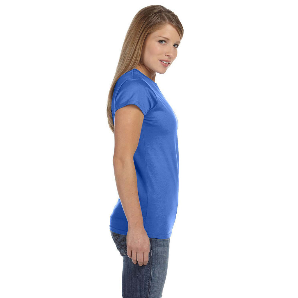 Gildan Women's Heather Royal Softstyle 4.5 oz. Fitted T-Shirt