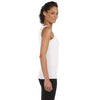 Gildan Women's White Softstyle 4.5 oz. Fitted Tank
