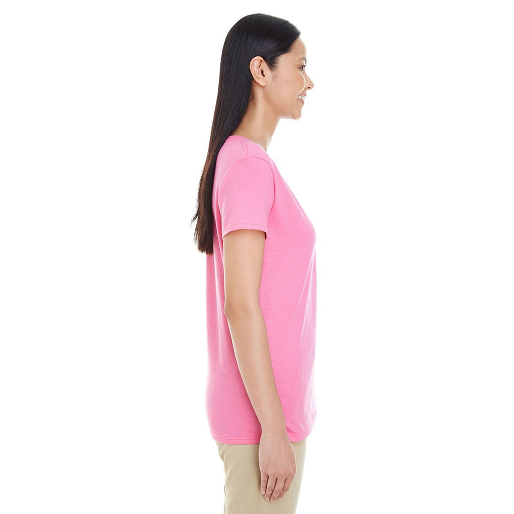 Gildan Women's Azalea Softstyle 4.5 oz. Deep Scoop T-Shirt