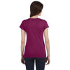 Gildan Women's Berry SoftStyle 4.5 oz. Fitted V-Neck T-Shirt