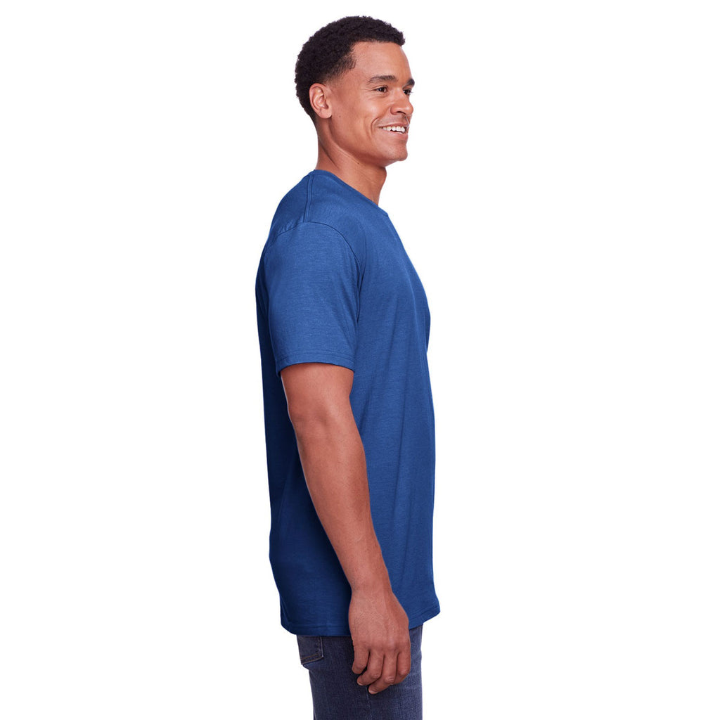 Gildan Men's Royal Mist Softstyle CVC T-Shirt