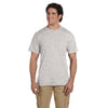 Gildan Unisex Ash Grey 5.5 oz. 50/50 Pocket T-Shirt