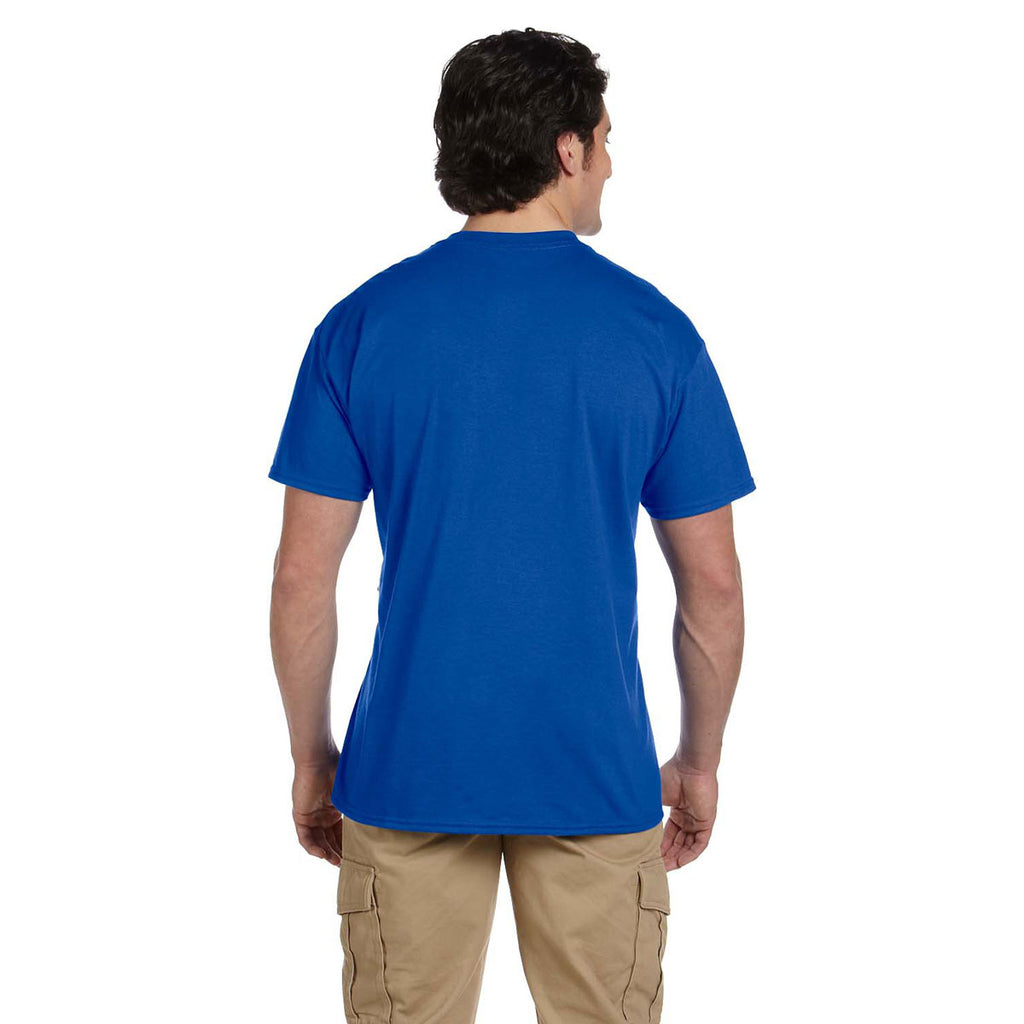 Gildan Unisex Royal 5.5 oz. 50/50 Pocket T-Shirt