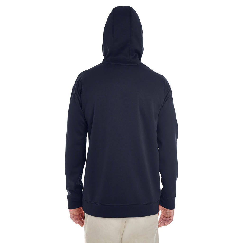 Gildan Men's Sport Dark Navy Performance 7 oz. Tech Hooded Sweatshirt