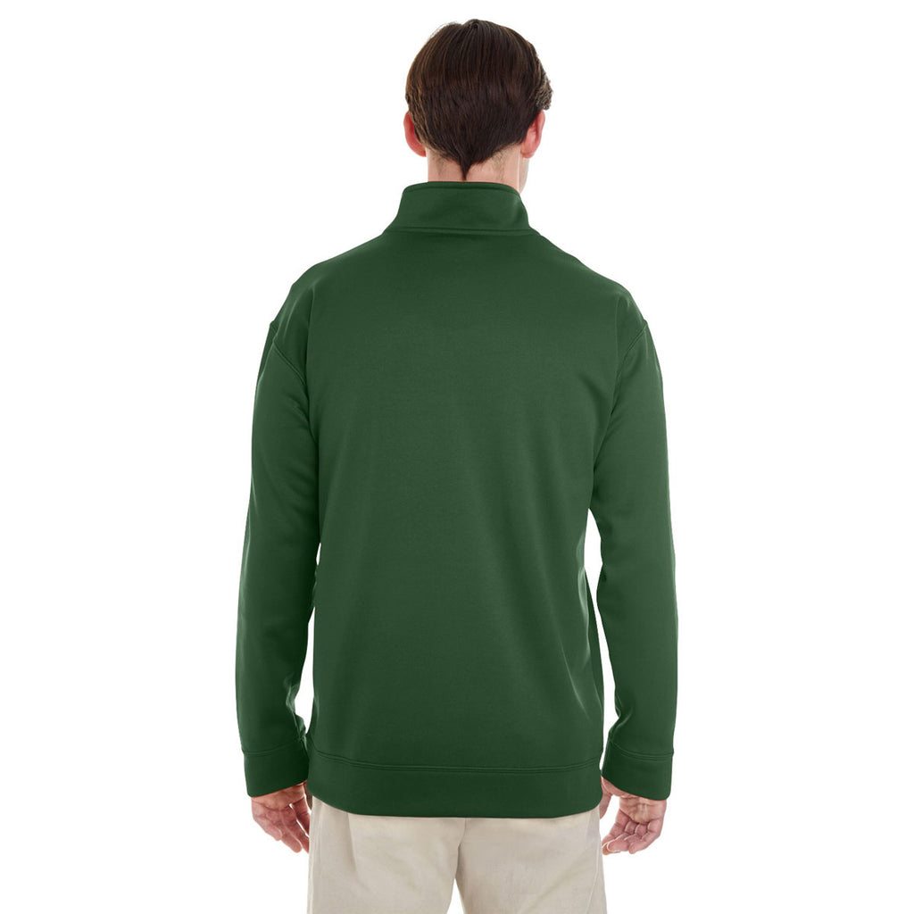 Gildan Unisex Sport Dark Green Performance 7 oz. Tech Quarter-Zip Sweatshirt