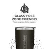 BruMate Grey Rocks Tumbler 12 oz