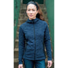 Landway Women's Navy Kendra Thermal Knit Jacket