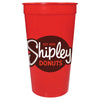 Bullet Red Solid 32oz Stadium Cup