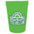 Bullet Neon Green Solid 12oz Stadium Cup