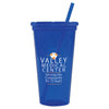 Bullet Sapphire Jewel 24oz Tumbler with Lid and Straw