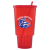 Bullet Ruby Jewel 32oz Car Cup with Lid and Straw