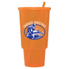 Bullet Tangerine Jewel 32oz Car Cup with Lid and Straw