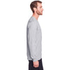 Fruit of the Loom Men's Athletic Heather ICONIC Long Sleeve T-Shirt