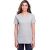 Fruit of the Loom Women's Athletic Heather ICONIC T-Shirt