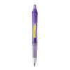BIC Intensity Click Clear Purple Gel Pen
