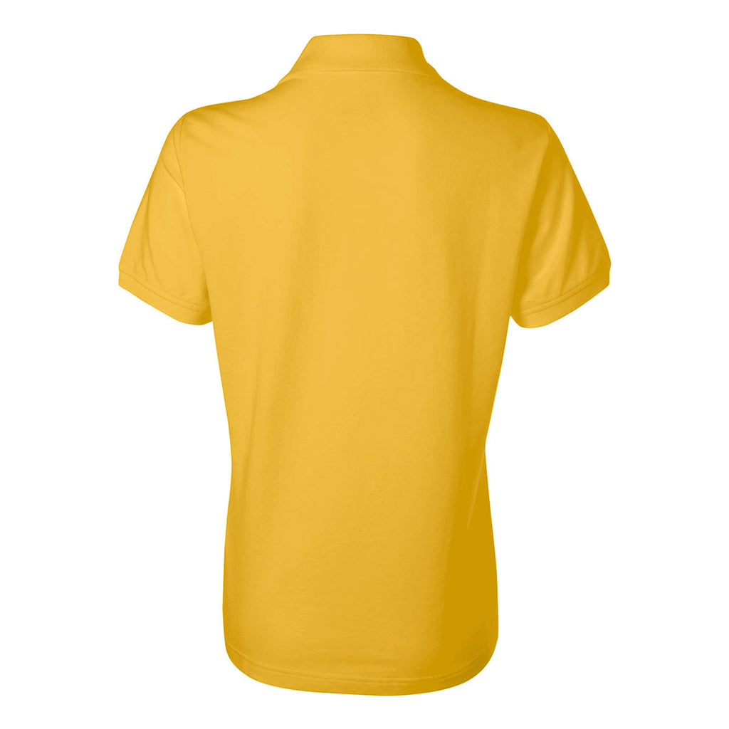 IZOD Women's Sunburst Yellow Stretch Pique Polo