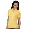 IZOD Women's Sunburst Yellow Stretch Pique Polo