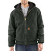Carhartt Men's Moss Quilted Flannel Lined Sandstone Active Jacket