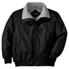 Port Authority Men's True Black/ Grey Heather Challenger Jacket