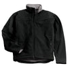 Port Authority Men's Black/Chrome Tall Glacier Soft Shell Jacket