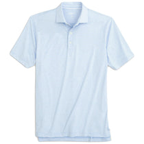 Johnnie-O Men's Gulf Blue Lyndon Striped Jersey Performance Polo