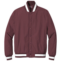 Sport-Tek Men's Maroon Insulated Varsity Jacket