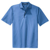 Sport-Tek Men's Blueberry/Navy Dri-Mesh Polo with Tipped Collar and Piping