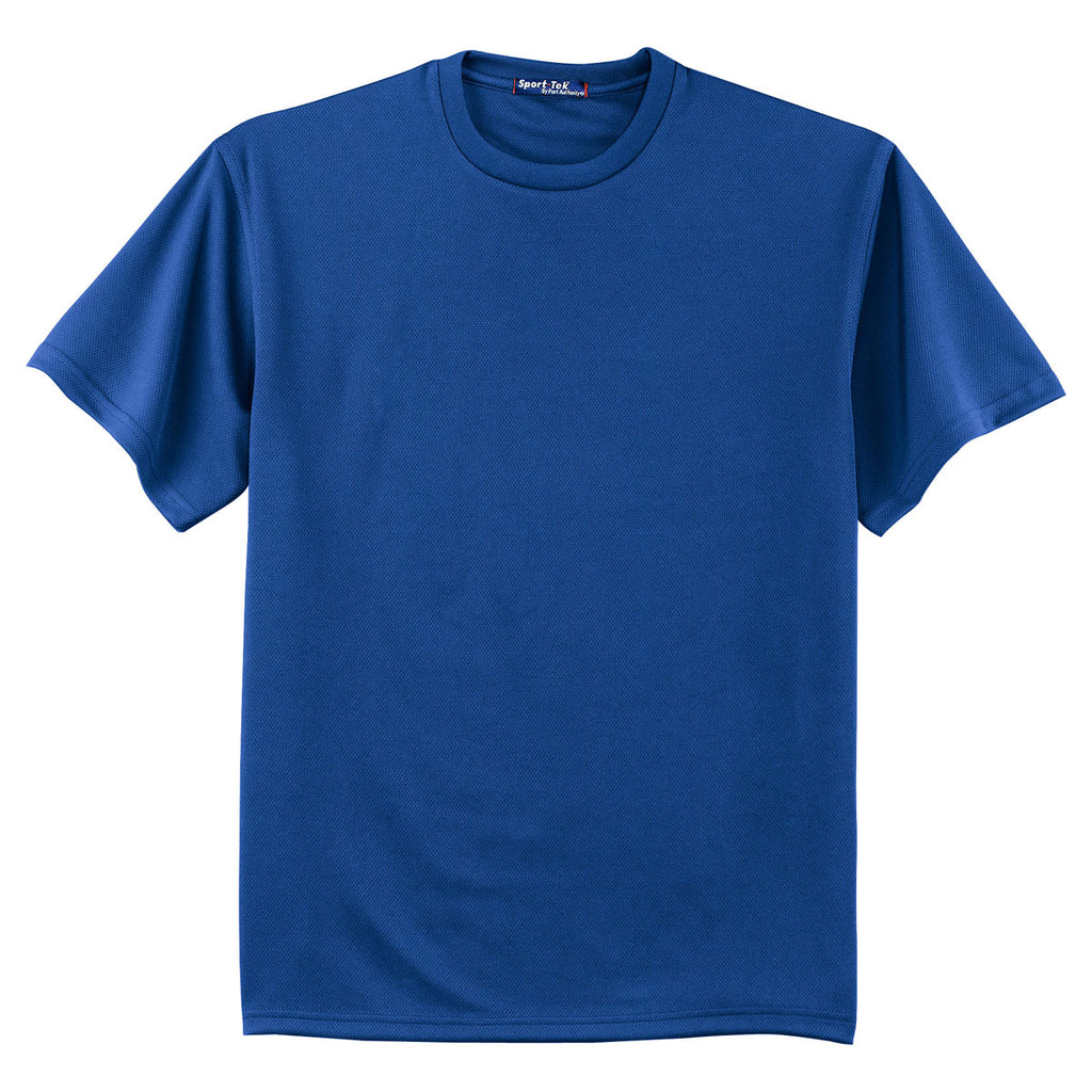 Sport-Tek Men's Royal Dri-Mesh Short Sleeve T-Shirt