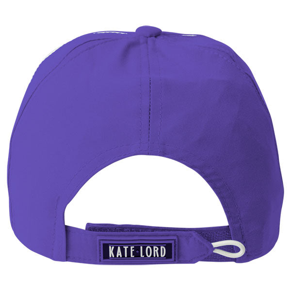 Kate Lord Iris/White Microfiber Cap