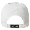 Kate Lord White/Black Microfiber Cap