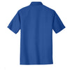 Port Authority Men's Blue Jewel Performance Vertical Pique Polo