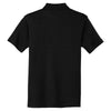 Port Authority Men's Black Silk Touch Interlock Polo