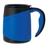 Sovrano Blue Olimpio 15 oz. Microwavable Double Wall Mug