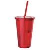 Sovrano Red Cayman 16 oz. Double Wall Acrylic Tumbler