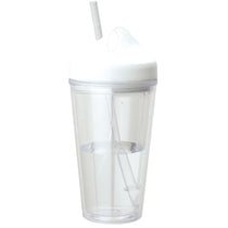 Sovrano White Bali 16 oz. Double Wall AS Tumbler