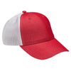 Adams Red/White Knockout Cap