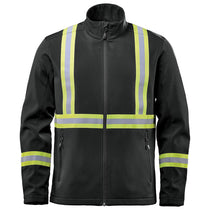 Stormtech Men's Black Orbiter Reflective Softshell