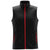 Stormtech Men's Black/ Bright Red Orbiter Softshell Vest