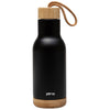 Perka Black Altair 17 oz. Double Wall, Stainless Steel Water Bottle