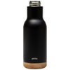 Perka Black Altair 17 oz. Double Wall, Stainless Steel Water Bottle