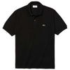 Lacoste Men's Black Short Sleeve Classic Pique Polo